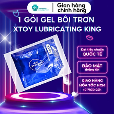 Gel bôi trơn gốc nước Xtoy Lubricatinng King gói 7ml