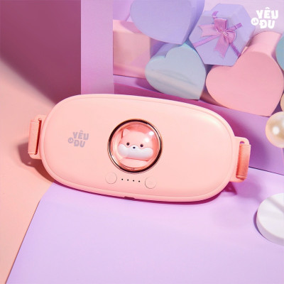 ￼Đai đeo massage DELADEP chườm ấm giảm đau bụng kinh nguyệt, túi làm ấm bụng tử cung cho phụ nữ quà tặng bạn nữ DSB01