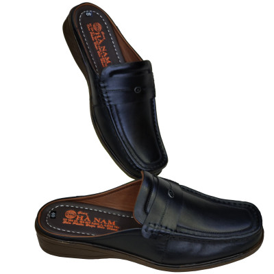 Dép Bít Mũi Nam HÀ NAM Da Bò Thật Cao Cấp GSB2067