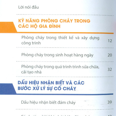 Cháy – Kỹ năng phòng và Thoát nạn