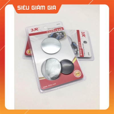 GƯƠNG CẦU LỒI ĐA CỰC 3R-057 CHÍNH HÃNG 360 độ gắn gương chiếu hậu ô tô xe máy