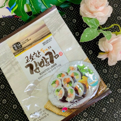 RONG BIỂN HÀN QUỐC LÀM CƠM CUỘN (10 LÁ)