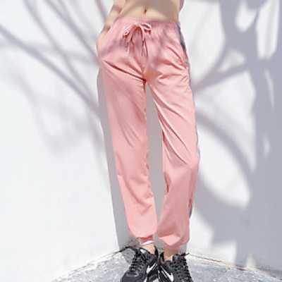 QUẦN DÀI NỮ VẢI DÙ PHỐI SỌC CAO CẤP 3 MÀU THỜI TRANG