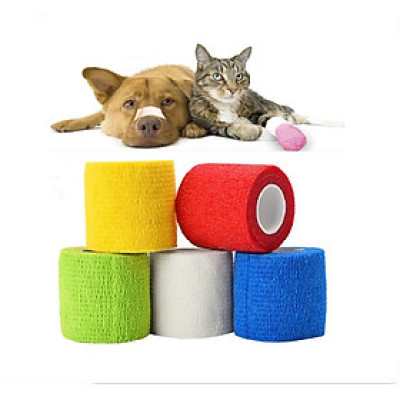 Cuộn băng vết thương nano dự trữ cho thú cưng PaKaSa ( màu ngẫu nhiên) - Hàng chính hãng 