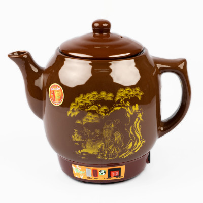 Ấm Sắc Thuốc Seika 3.2L - SKS329 (Gốm Sứ Bát Tràng) - Hàng chính hãng