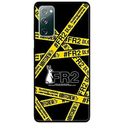 Ốp lưng dành cho Samsung A90 - Samsung S20 FE mẫu Thỏ TRắng Dây Vàng