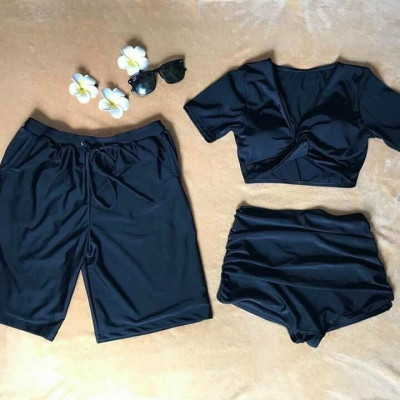 Bộ Đồ Bơi Nam Nữ 3 Mảnh