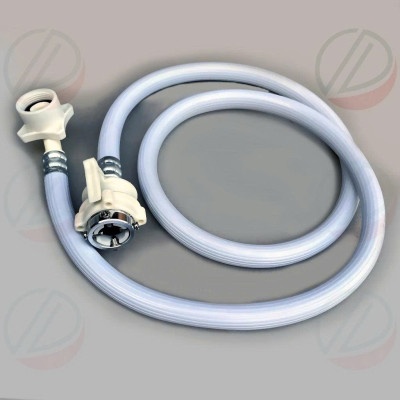 Dây Cấp Nước Máy Giặt Dài 1m4 - Tặng đầu nối ống xả máy giặt, chậu rửa bát chống hôi, chống côn trùng,..