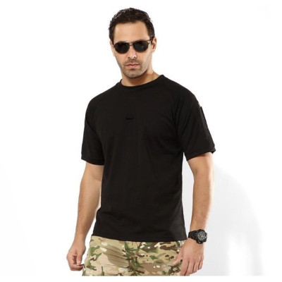 Áo thun cổ tròn chiến thuật_dã ngoại_sinh tồn