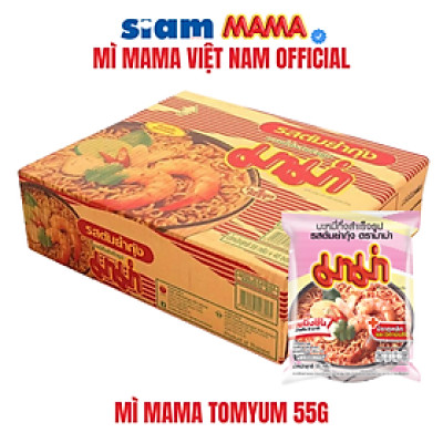 THÙNG 30 GÓI - MÌ MAMA TÔM YUM CHUA CAY  55G