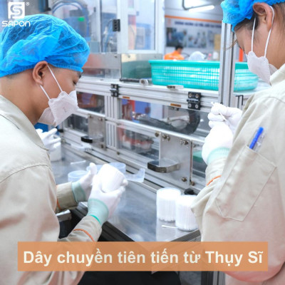 [Lố 6 túi ] Tăm bông vệ sinh người lớn NOVA thân nhựa [TB01-015] túi 200 que