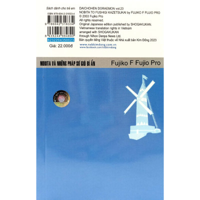 Doraemon Tập 23: Nobita Và Những Pháp Sư Gió Bí Ẩn [Tái Bản 2023]