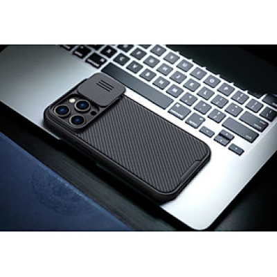 Ốp lưng chống sốc bảo vệ Camera cho iPhone 14 Pro Max hiệu Nillkin Camshield - hàng nhập khẩu