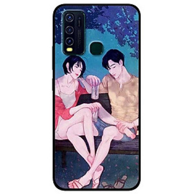 Ốp lưng dành cho Vivo Y30 mẫu Cặp Đôi Chill