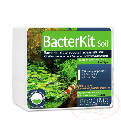 Vi sinh dưỡng nền Prodibio BacterKit Soil khởi tạo setup bể thủy sinh cá tép cảnh