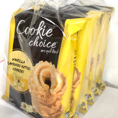 Bánh Quy Bơ Cookie Choice – Thơm Ngon, Giòn Rụm – Gói 50g [Hàng Thái Lan]