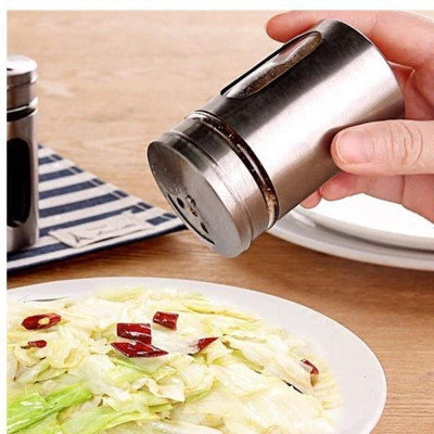 Hũ thủy tinh bọc thép không gỉ đựng gia vị Echo 80ml - Hàng nhập khẩu Nhật Bản