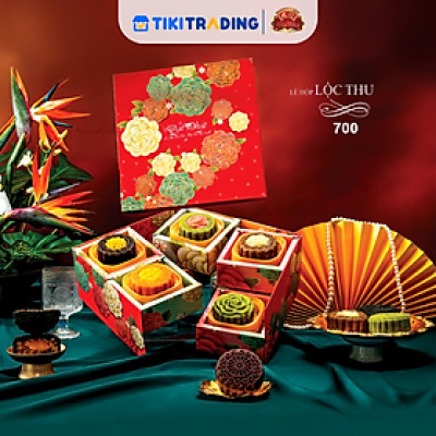 [Hộp 8 Bánh] Bánh Trung Thu Đại Phát - Lễ Hộp Lộc Thu 700