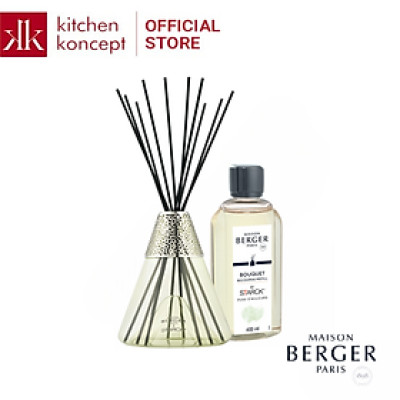 Maison Berger - Bộ lọ tinh dầu khuếch tán Peau d’Ailleurs - 200ml - 2 món