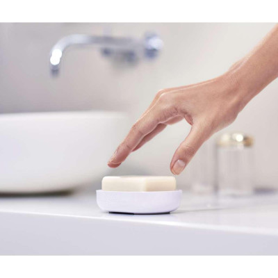 Khay đựng cục xà phòng tự khô Joseph Joseph Duo (White) - 006124