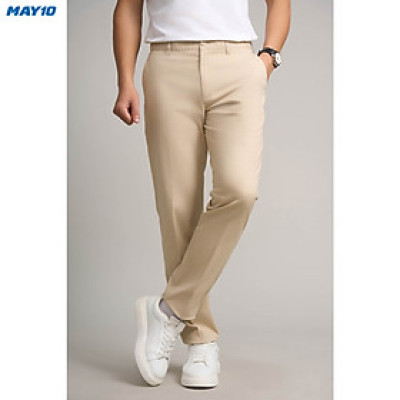 Quần kaki nam May 10 không ly mã 020124264KL 1KD