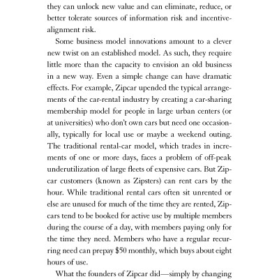 The Risk-Driven Business Model