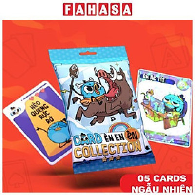 Bộ Thẻ Sưu Tập - Card Collection Èn En Én (5 Cards/Túi)