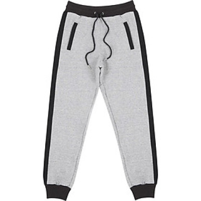 Quần jogger nữ 1 sọc dọc, hai túi trước có khóa kéo chống rớt đồ, bo lưng thun phù hợp nhiều cỡ bụng Phúc An 3017