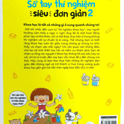 Khoa Học Vui Cho Học Sinh Tiểu Học - Sổ Tay Thí Nghiệm Siêu Đơn Giản - Tập 2