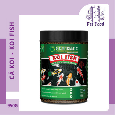 Thức ăn Cá KOI, Koi fish - Phát triển toàn diện, tiêu hóa tốt - hộp 950g