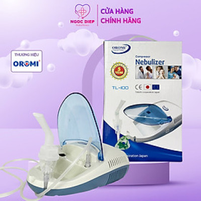 Máy hút dịch, máy xông khí dung OROMI TL-100 - Máy xông mũi họng cho trẻ em, người lớn - Hàng chính hãng