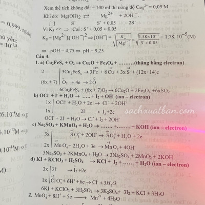 Sách Tổng Tập Đề Thi Olympic 30 Tháng 4 Hóa Học 10 (Từ Năm 2014 Đến Năm 2018)