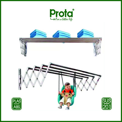 [CHÍNH HÃNG] Giàn phơi đồ inox co giãn thông minh PROTA 86cm – Bảo hành 12 tháng – Cam kết 1 đổi 1 – Chất lượng cao