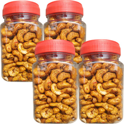 COMBO 4 HŨ HẠT ĐIỀU RANG TỎI ỚT HIỆU SKFOOD- MỖI HŨ 200g