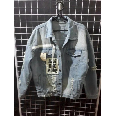 Áo khoác jean nam đẹp Just one more cực hót mẫu mới-A3123