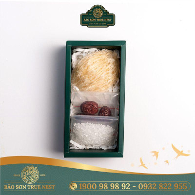 TỔ YẾN TINH CHẾ SỢI - HỘP 10GR - BẢO SƠN TRUE NEST