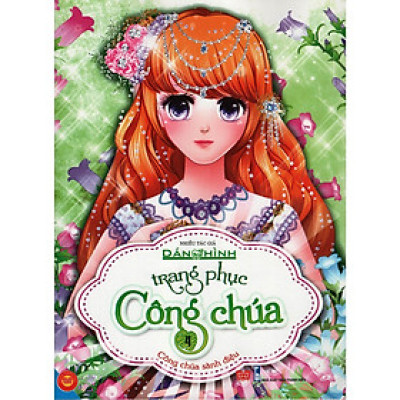 Sách - Dán Hình Trang Phục Công Chúa - Tập 4 - Công Chúa Sành Điệu - Đinh Tị Books