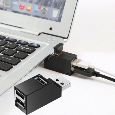 Hub chia 1 ra 3 cổng USB - Giao Màu Ngẫu Nhiên - Hàng nhập khẩu
