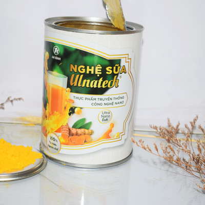 Nghệ Sữa Ulnatech (lon 500gr) - Cung cấp dinh dưỡng, Chăm sóc sức khỏe