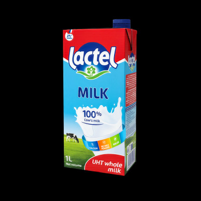 COMBO 3 Hộp Sữa Tiệt Trùng Nguyên Chất Lactel 1L | Lactel UHT Whole Milk 1L