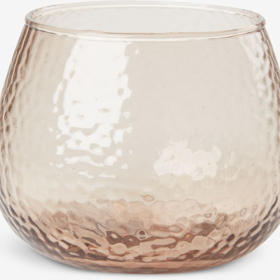 Cốc nến | JYSK Allan | thủy tinh | nâu | DK10xC8cm