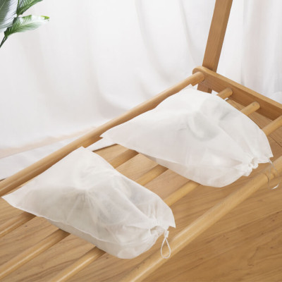 Túi Đựng Giày Đa Năng Vải Không Dệt Có Dây Rút Du Lịch Bảo Quản Giày Dép Chống Bụi Bẩn Ố Vàng