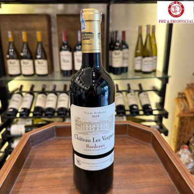 Rượu Vang Đỏ Pháp Chateau Les Vergnes
