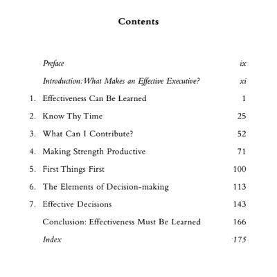 The Effective Executive: The Definitive Guide to Getting the Right Things Done (Harperbusiness Essentials)