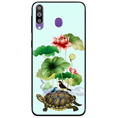 Ốp lưng dành cho Samsung Galaxy M30 mẫu Sen Và Rùa