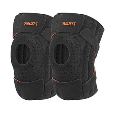 Bộ 2 Bó Gối Thể Thao Đa Năng AOLIKES A-7611 Thoáng Khí Đỉnh Cao, Hỗ Trợ Khớp Gối Toàn Diện