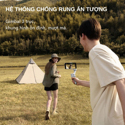 Gimbal DJI Osmo Mobile SE - Tay cầm chống rung điện thoại 3 trục ổn định, thiết kế hiện đại, dung lượng pin cao đến 8 giờ - Hàng nhập khẩu
