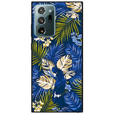 Ốp lưng dành cho Samsung Galaxy Note 20 Ultra mẫu Họa Tiết Hoa Xanh Dương