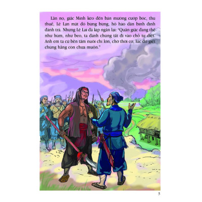 Tranh Truyện Lịch Sử Việt Nam: Lê Lai