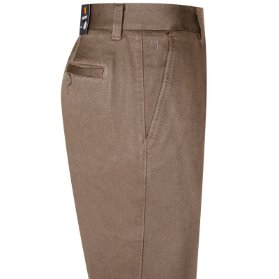 Quần Kaki Nam ống suông 1 ly Khatoco Q2M578R1-CNNA511-2605-1-NÂU BEIGE